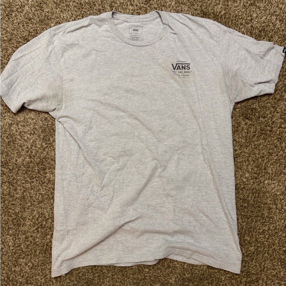 Vans Gray Short Sleeve Tee